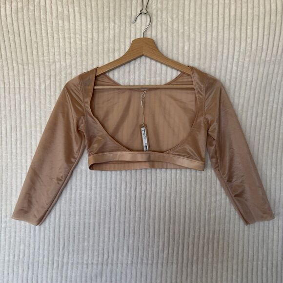 SKIMS Barely There Open Bust Arm Shaper Shapewear Clay Size Medium NWT - Picture 8 of 10